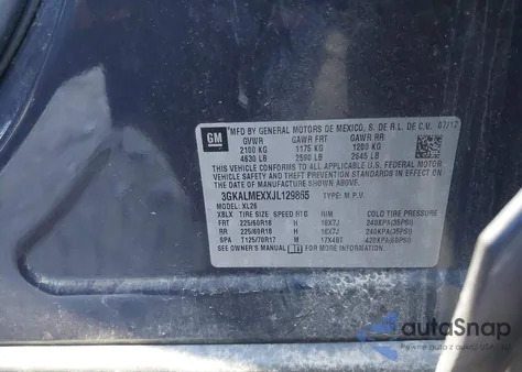 2018 GMC Terrain Sle from USA, damaged, VIN 3GKALMEXXJL129865